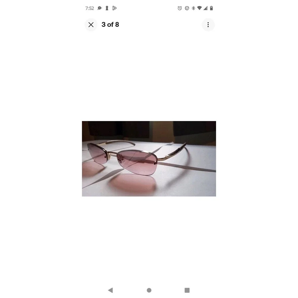 Fossil Abigail Sunglasses Rose Frames MS3299650 53[]18-125